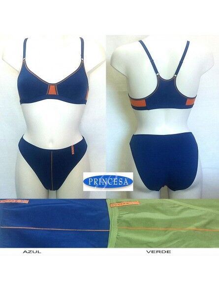 PRINCESA CONJUNTO TOP Y BRAGA