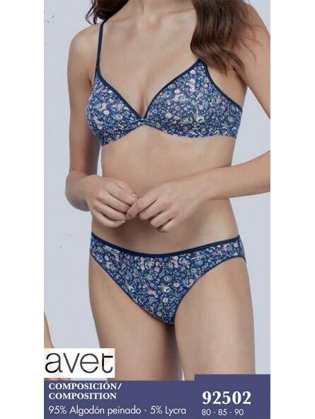 AVET CONJUNTO SUJETADOR MUJER ESTAMPADO F.LIBERTY