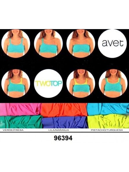 Avet-r pack 2 top chica multiposiciones