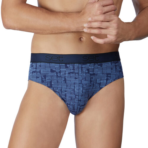 Slip Hombre Jacquard Interferencias 2719 M