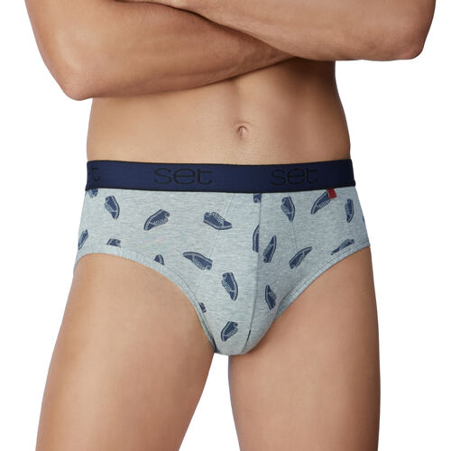 Slip Hombre Estampado Bambas 2717 M