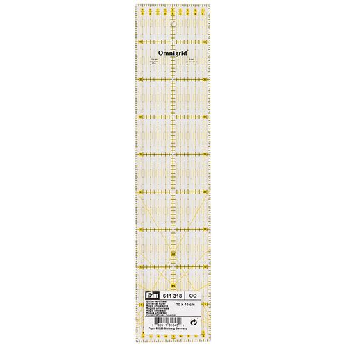 Prym- Regla 10x45 Cm.   611318