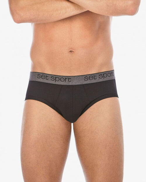 Slip Hombre Punto Liso. Set Sport 99 M